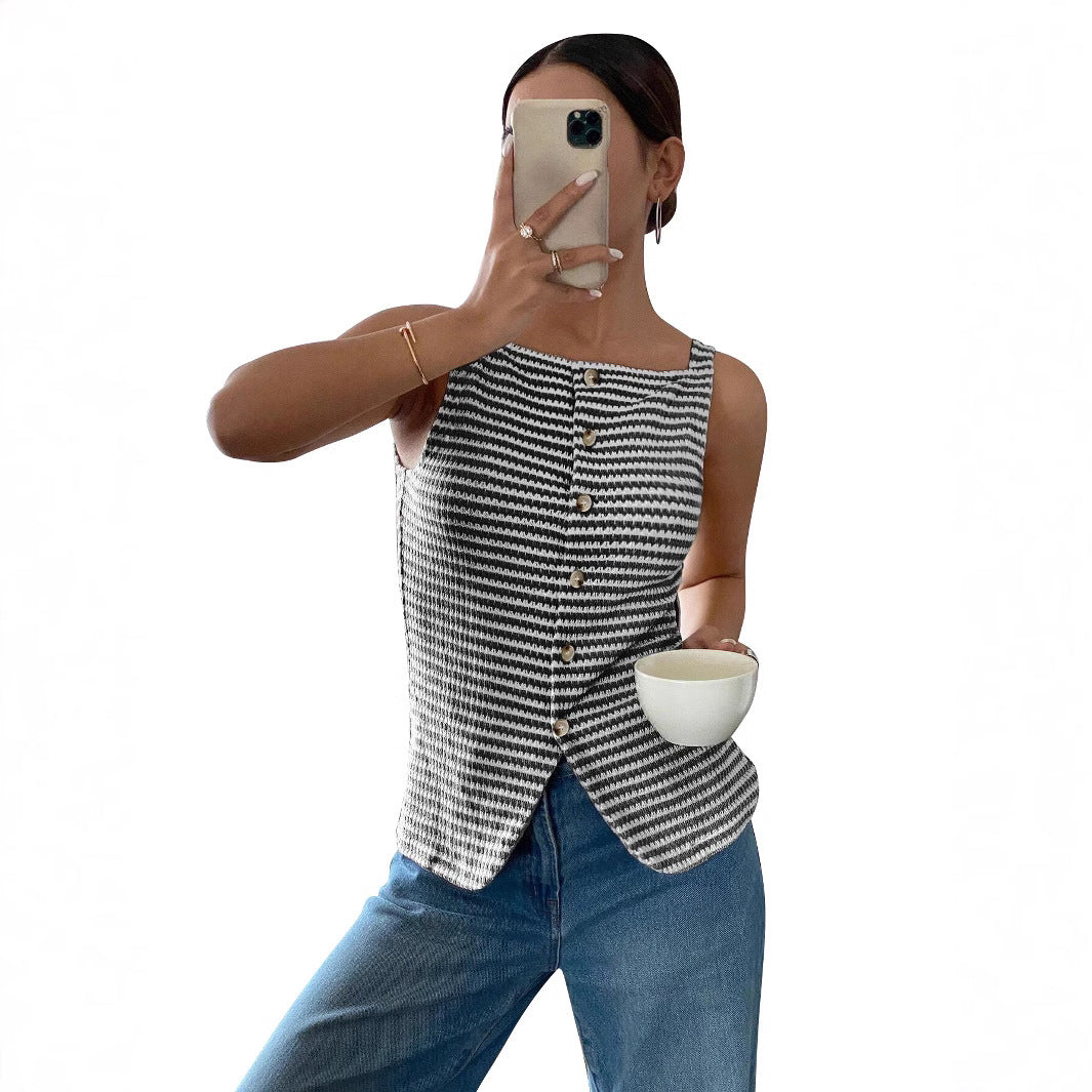 Sleeveless camisole top