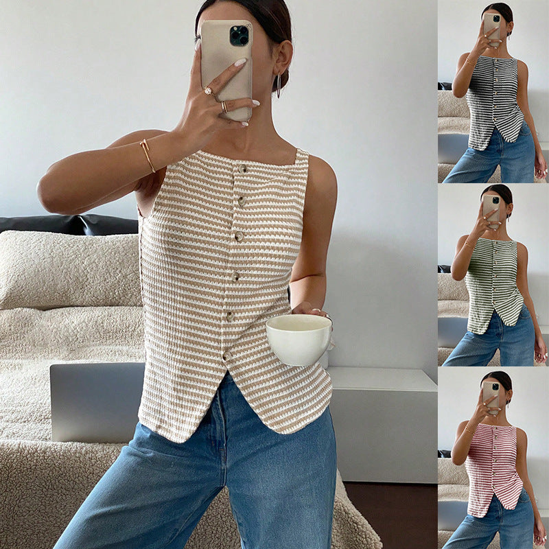 Sleeveless camisole top