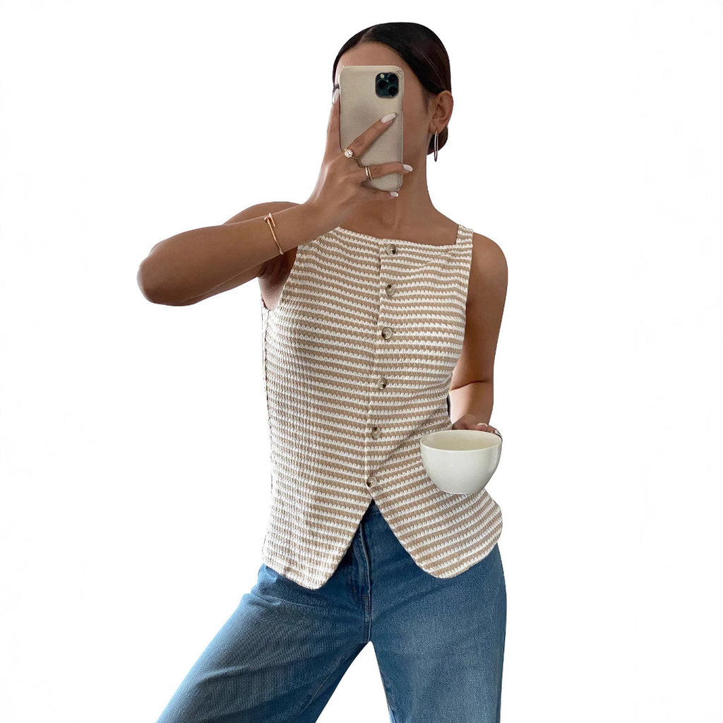 Sleeveless camisole top